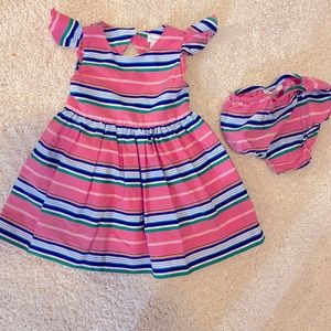 Ralph Lauren 12 months pink dress